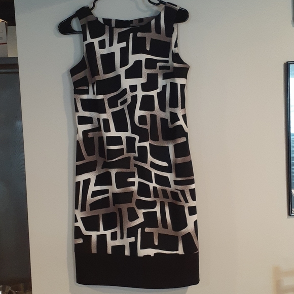 AB Studio Dresses & Skirts - 🤑🤑AB Studio  Black white Sleeveless Dress Size 4